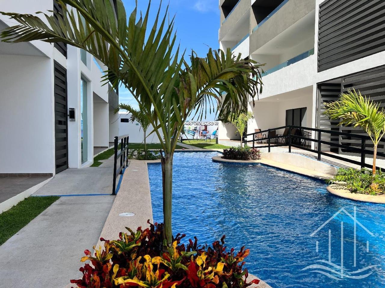 Apartment New~promo~2 Queen Beds~near Beach~poolside~sleep 6 Mazatlan